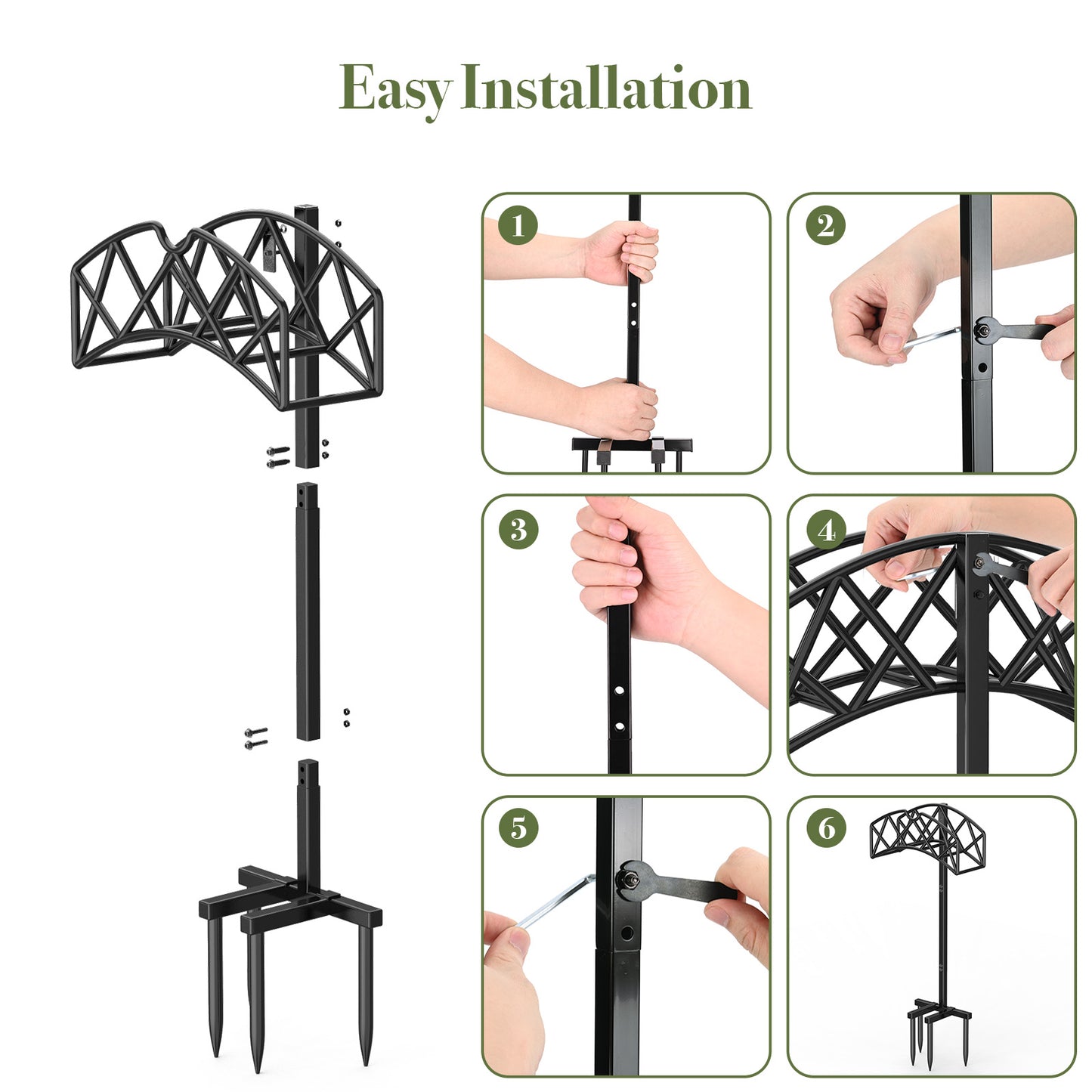 Cross Hose Holder