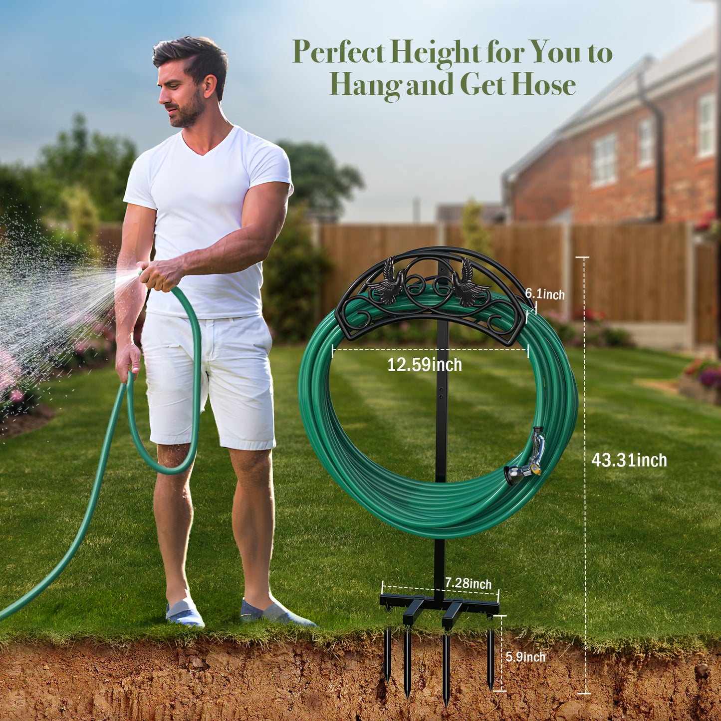 Bird Hose Holder