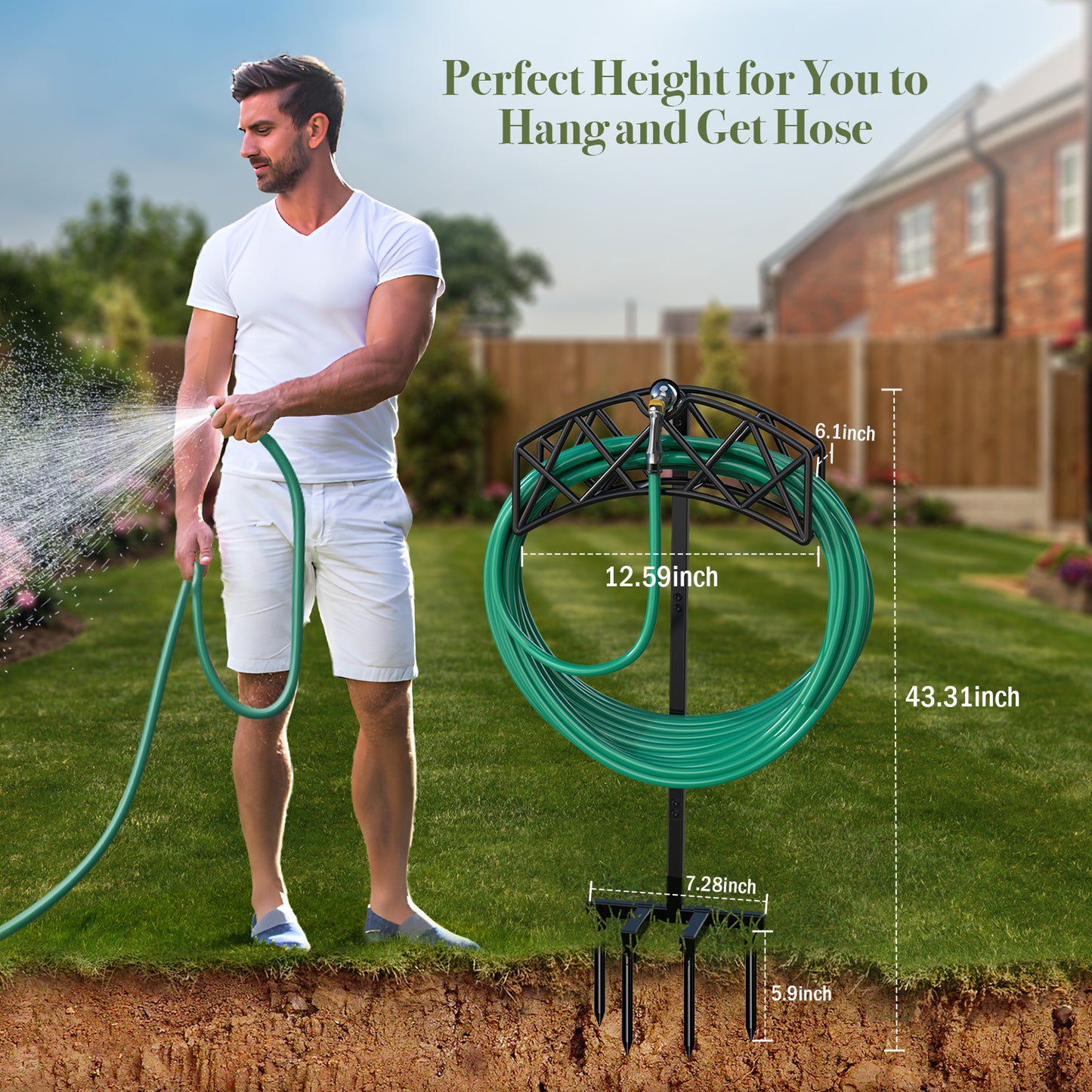 Cross Hose Holder