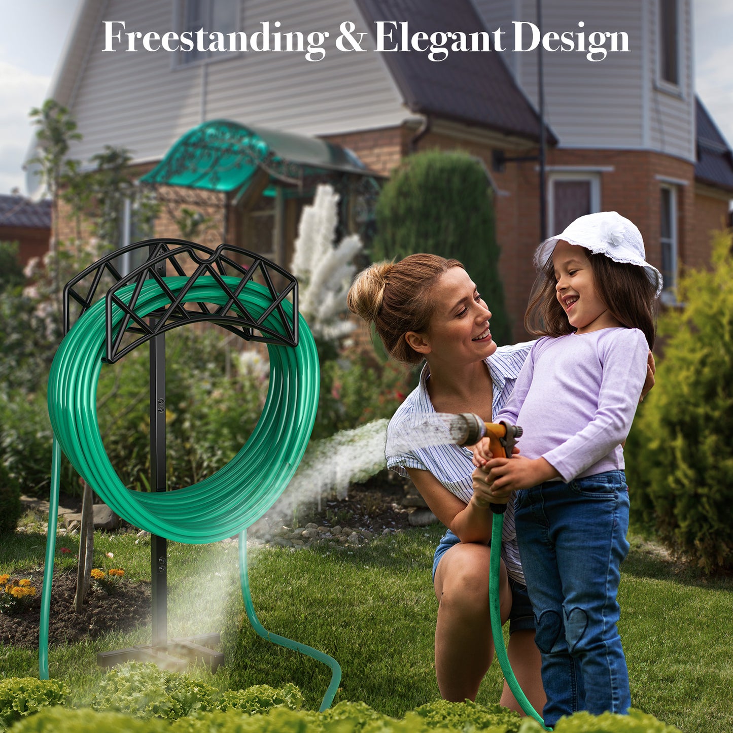 Metal Garden Hose Holder