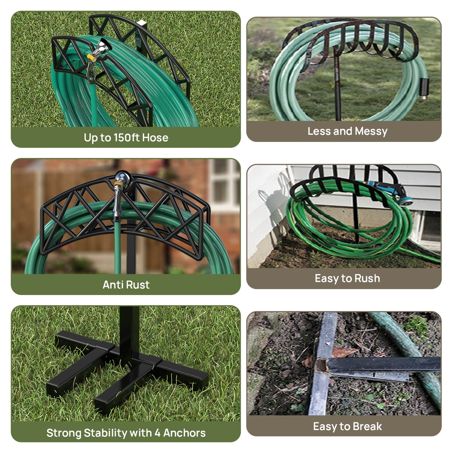 Cross Hose Holder