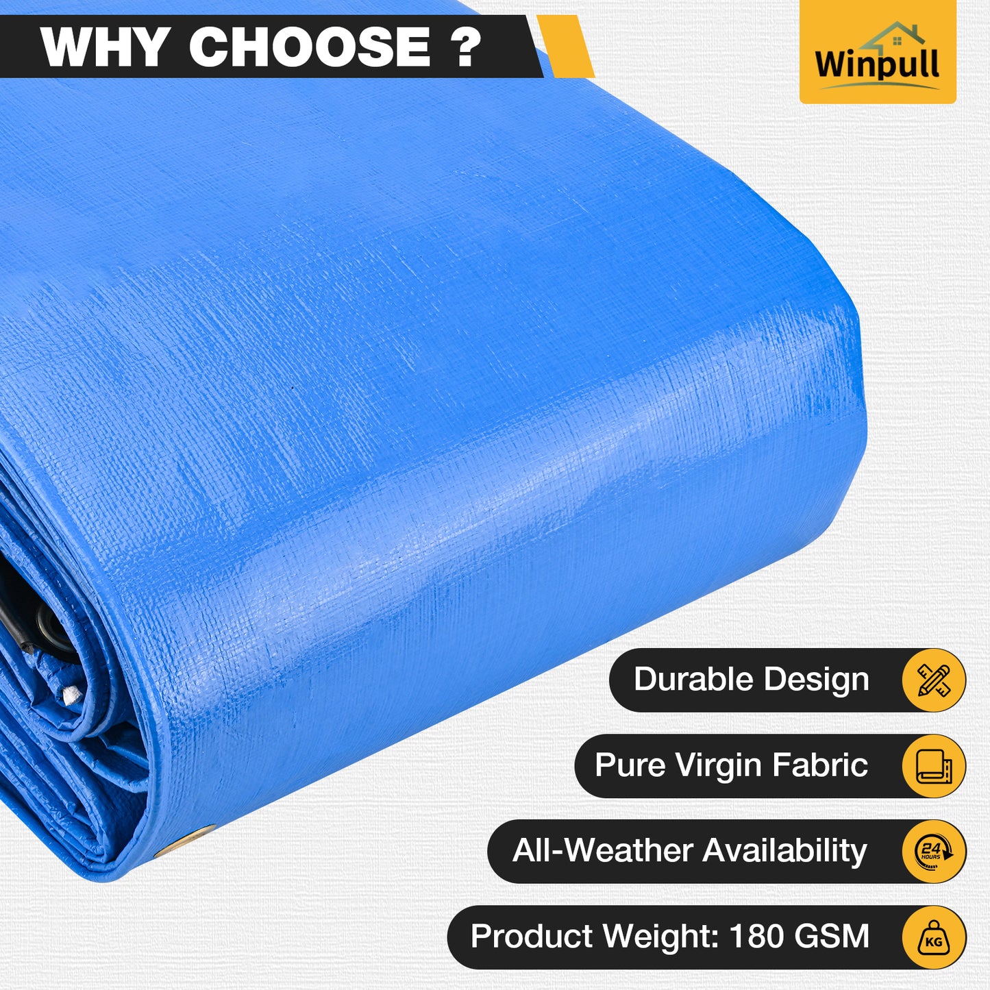 14 Mil Tarp (Blue)