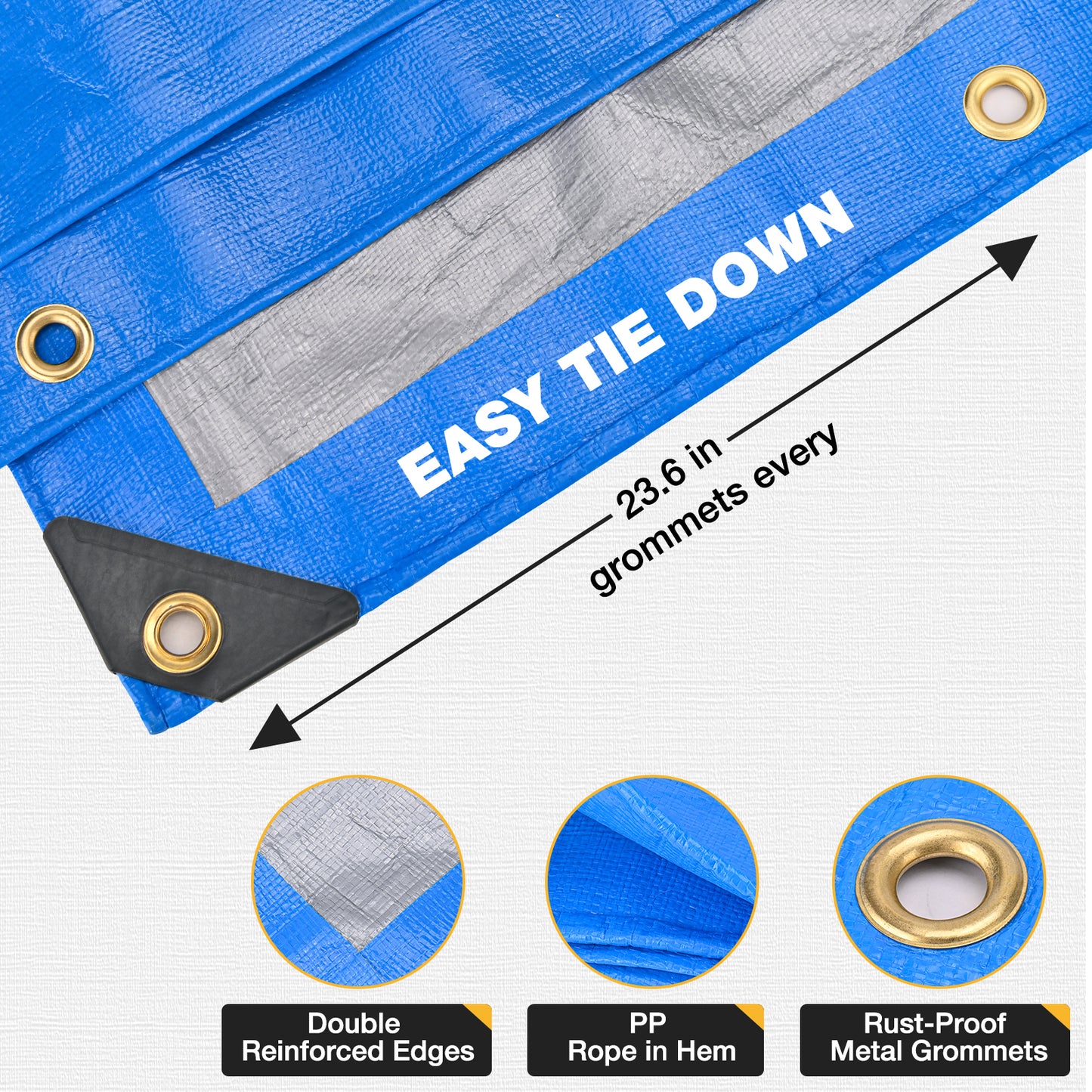 14 Mil Tarp (Blue)