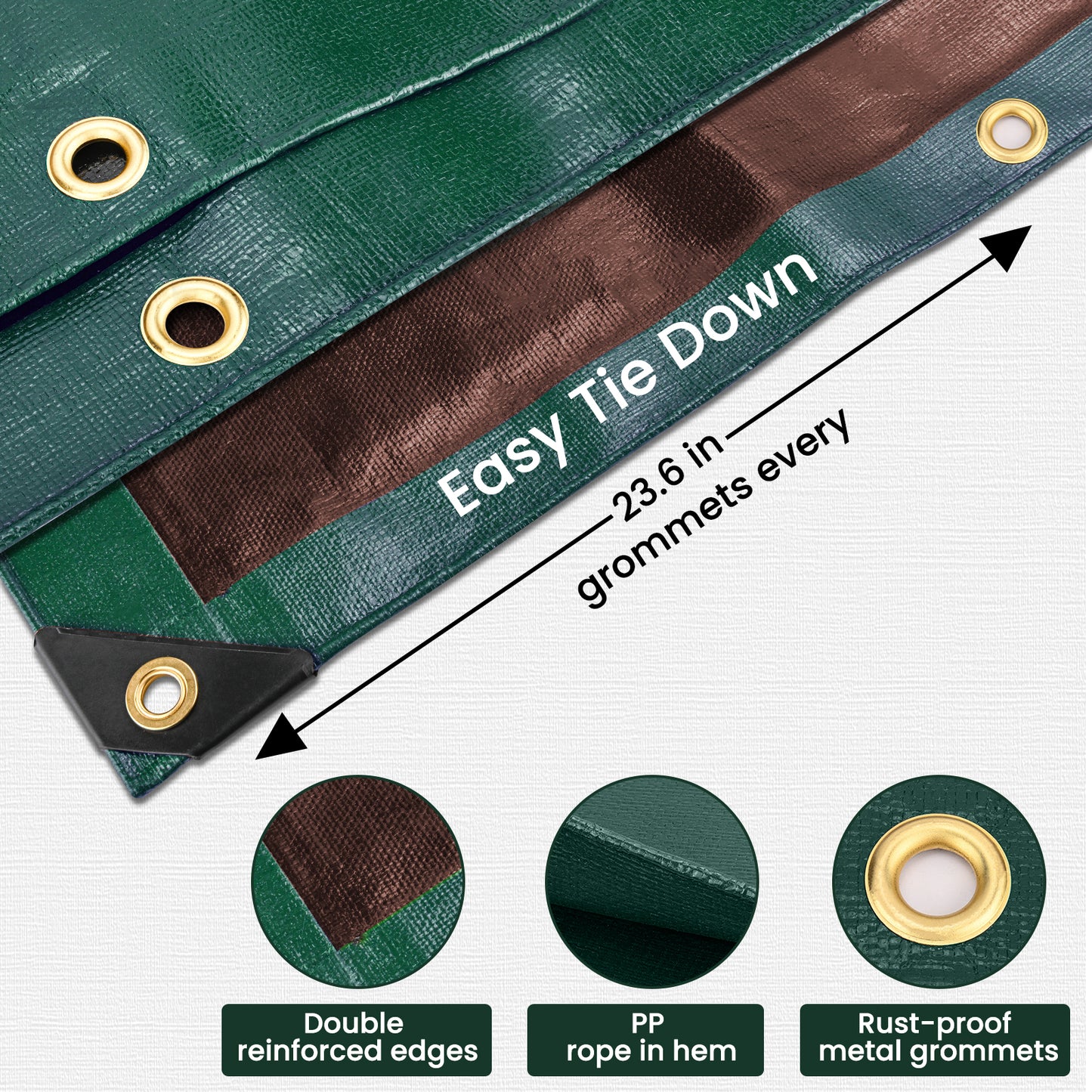 16 Mil Tarps (Green)