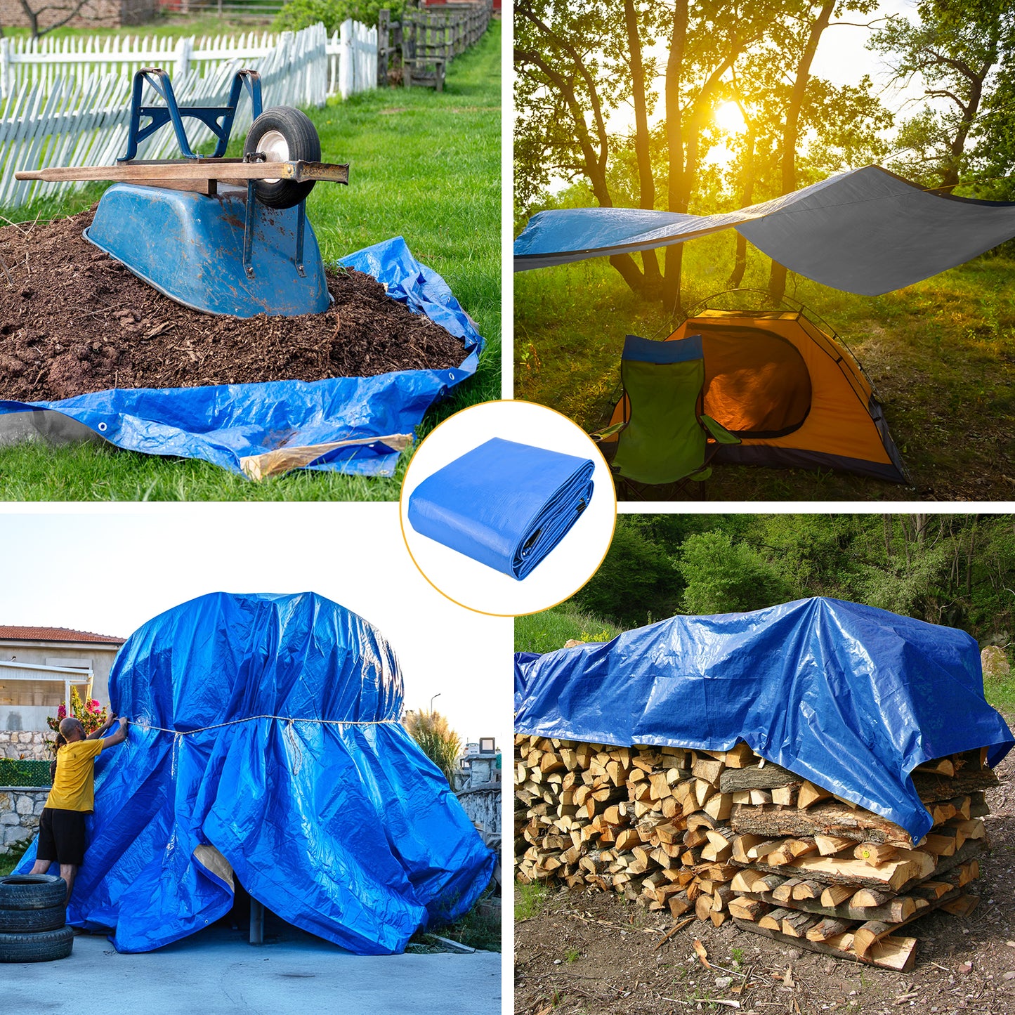 14 Mil Tarp (Blue)