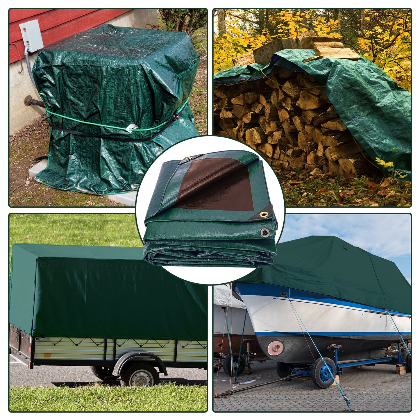 16 Mil Tarps (Green)