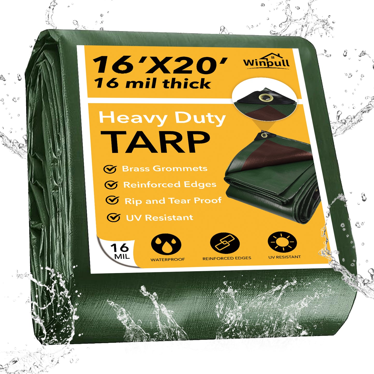 16 Mil Tarps (Green)