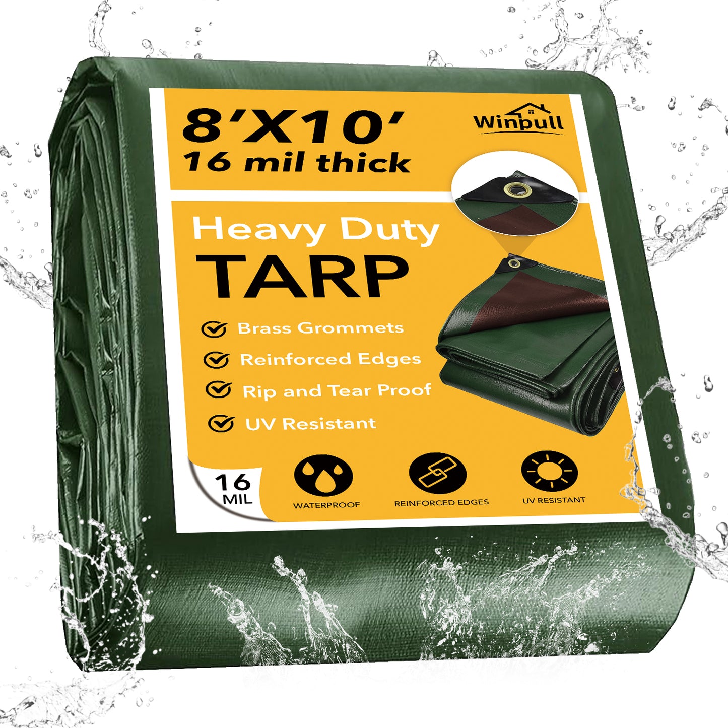 16 Mil Tarps (Green)