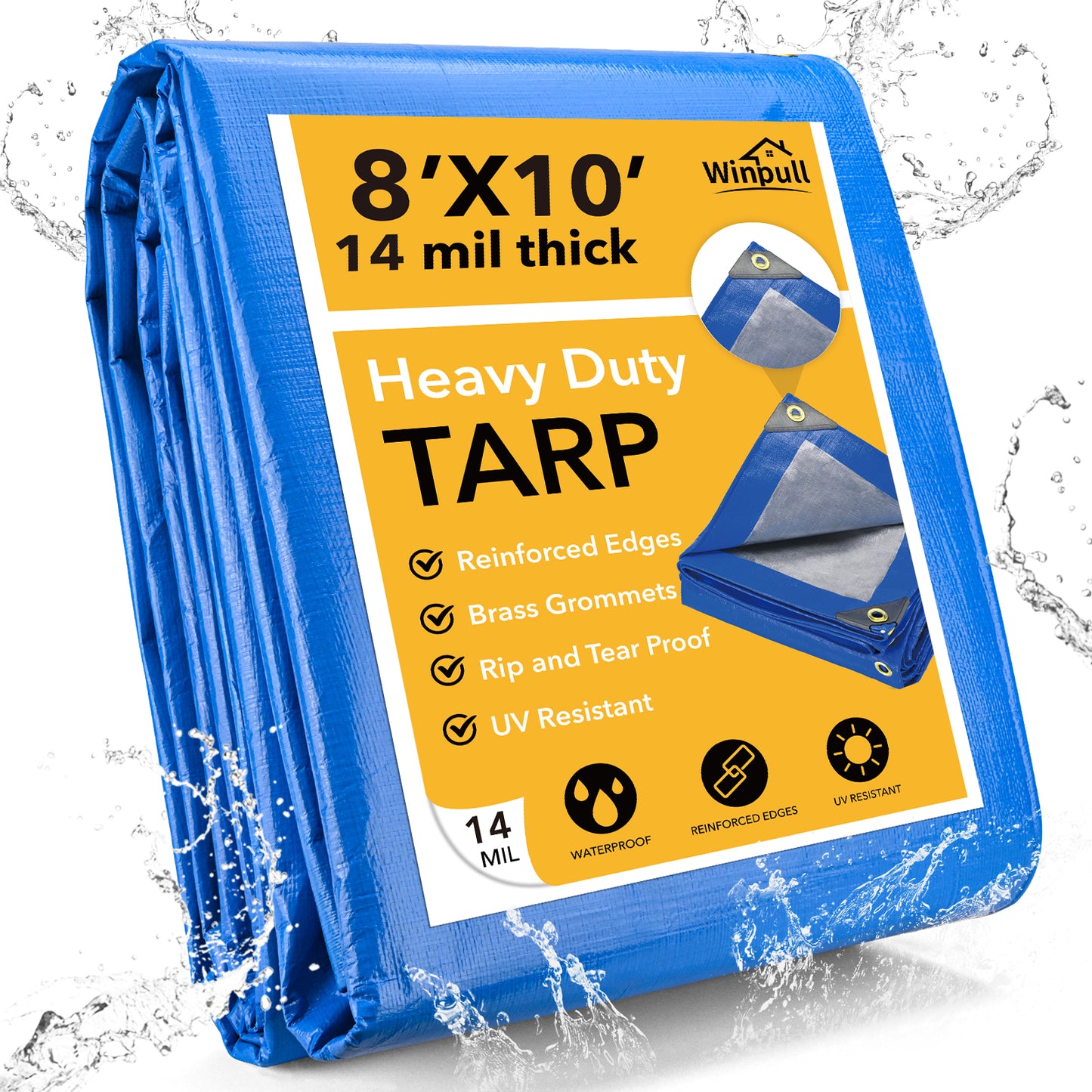 14 Mil Tarp (Blue)