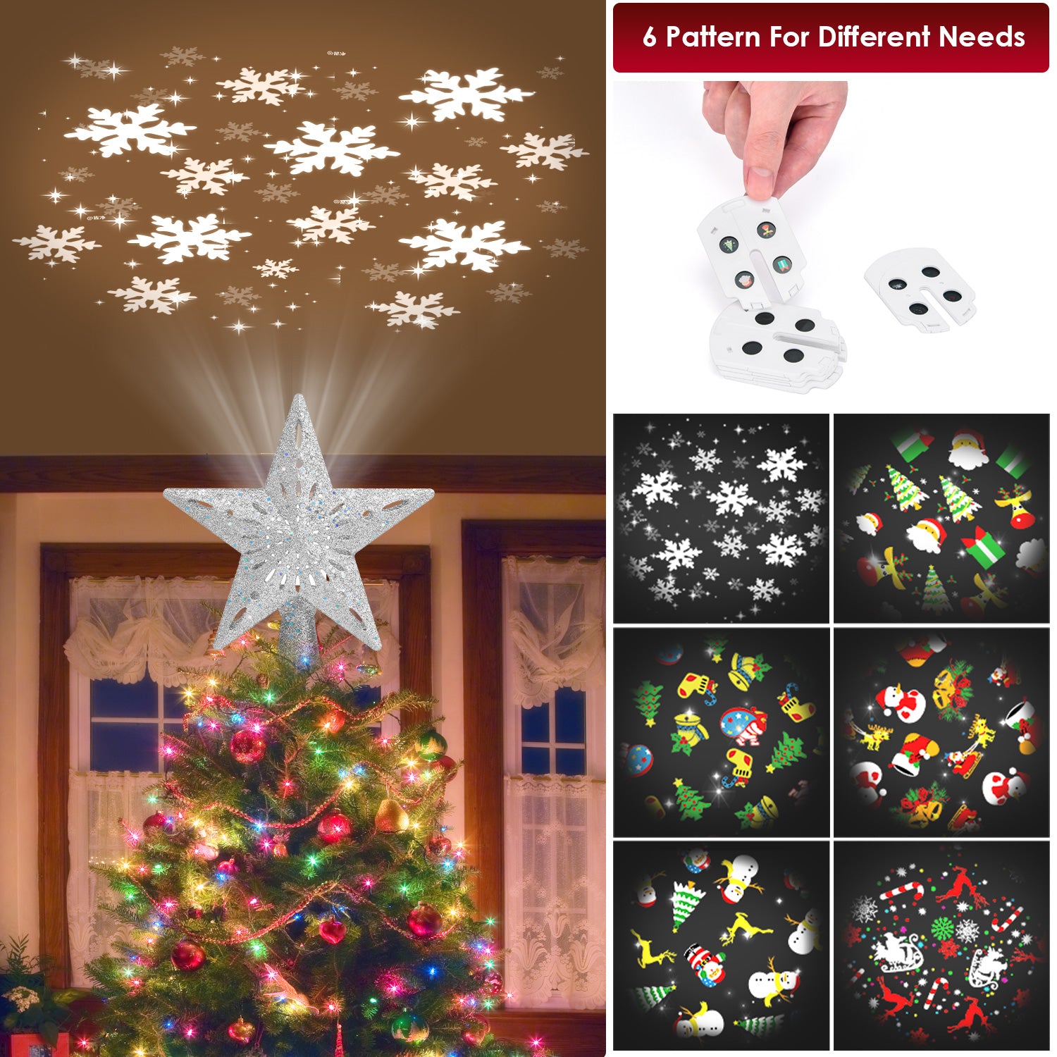 Christmas Tree Topper（Silver）