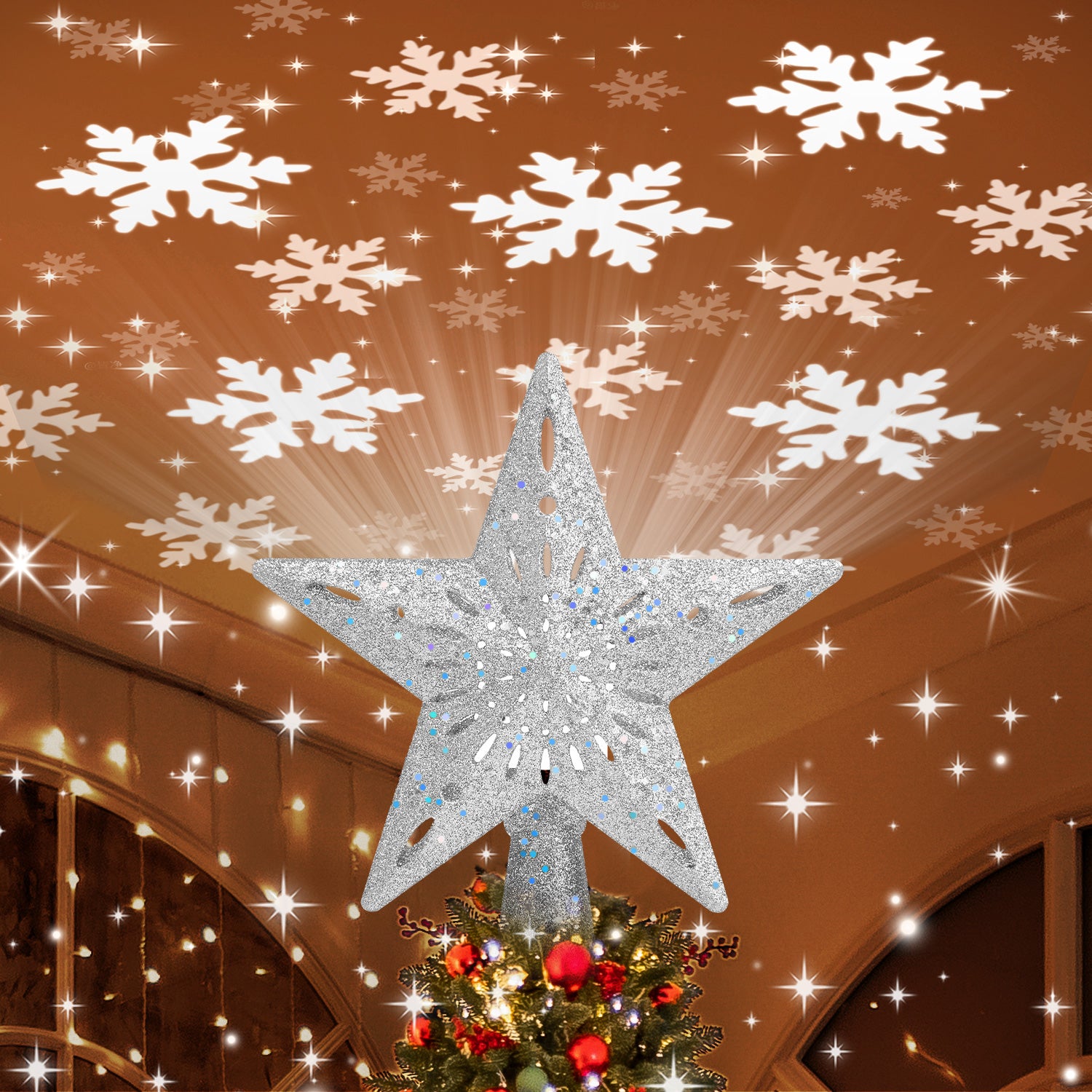 Christmas Tree Topper（Silver）