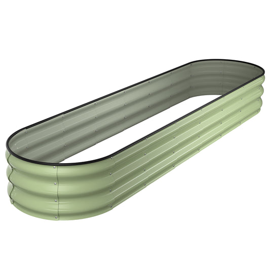 Raised Garden Bed Kit(8x2x1FT,Avocado Green)
