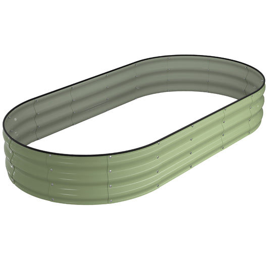 Raised Garden Bed Kit(6x3x1FT,Avocado Green)