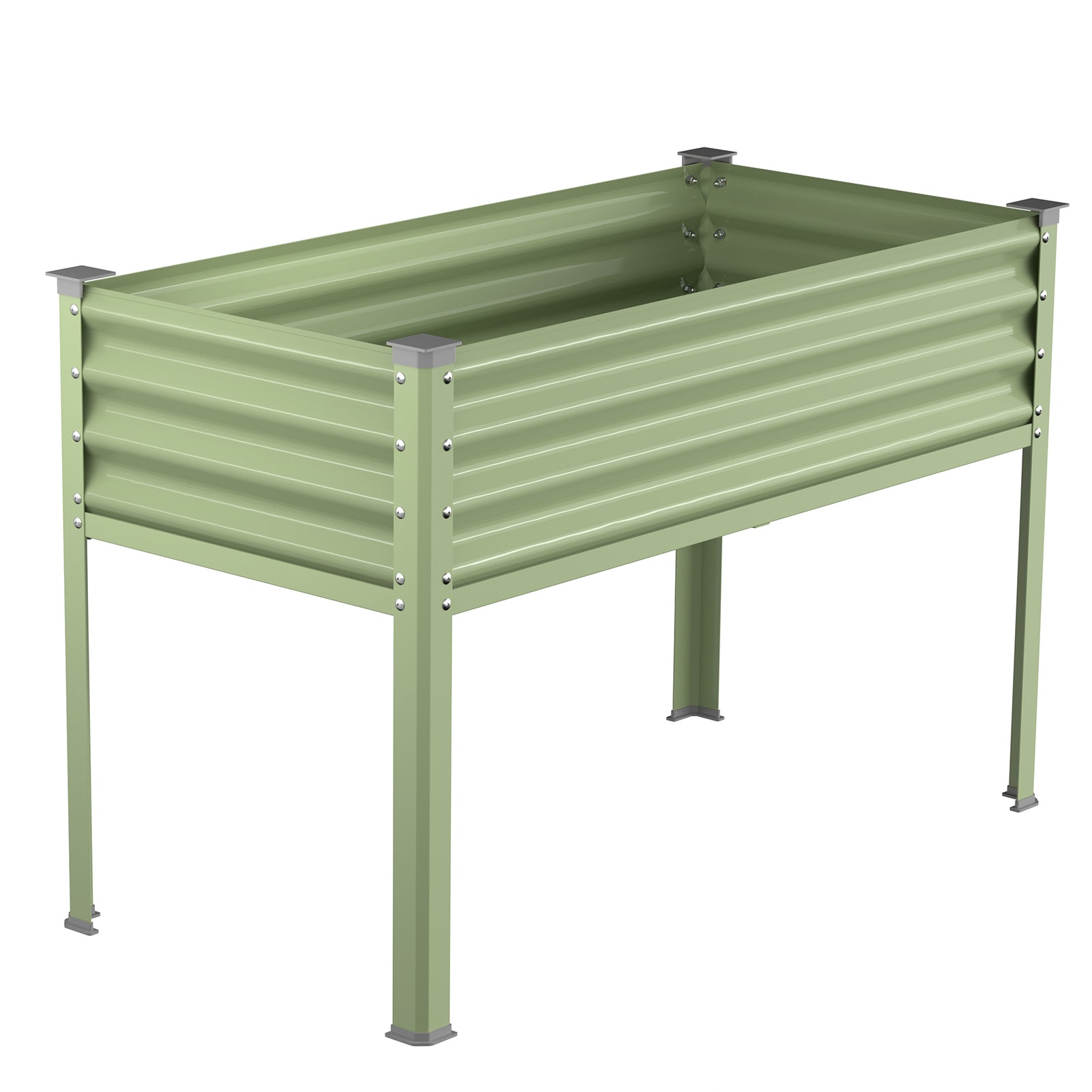 Raised Garden Bed with Legs(Olive Green)