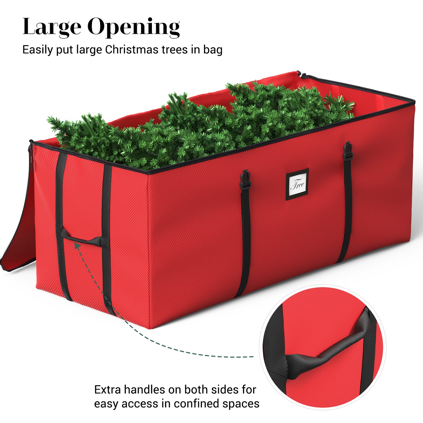 Christmas Tree Storage Bag Fits Up to 9 Ft Artificial Tree