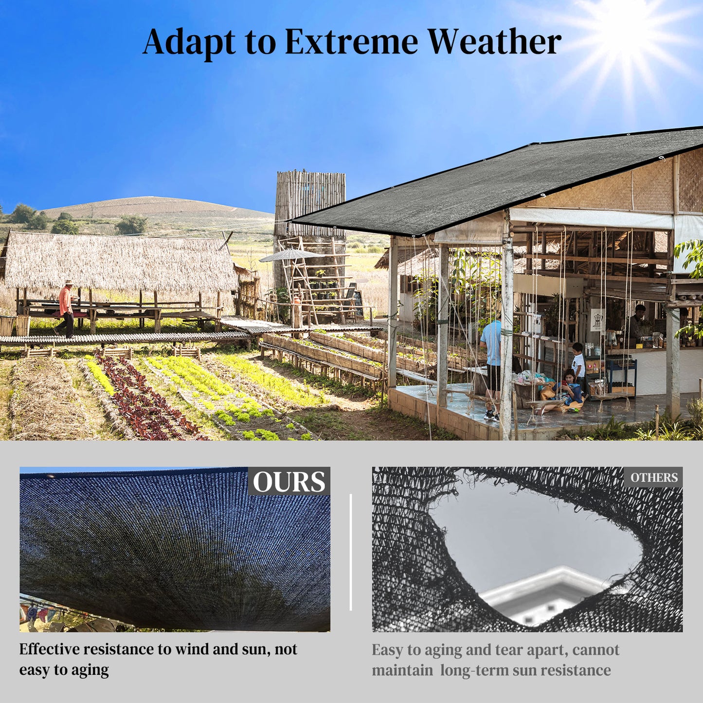 50% Shade Cloth(20 x 30FT)