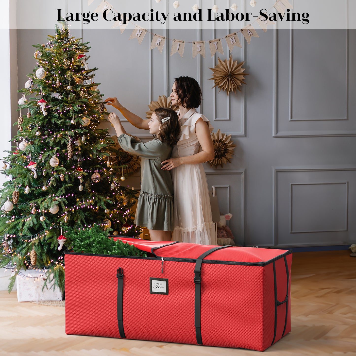 Christmas Tree Storage Bag Fits Up to 9 Ft Artificial Tree