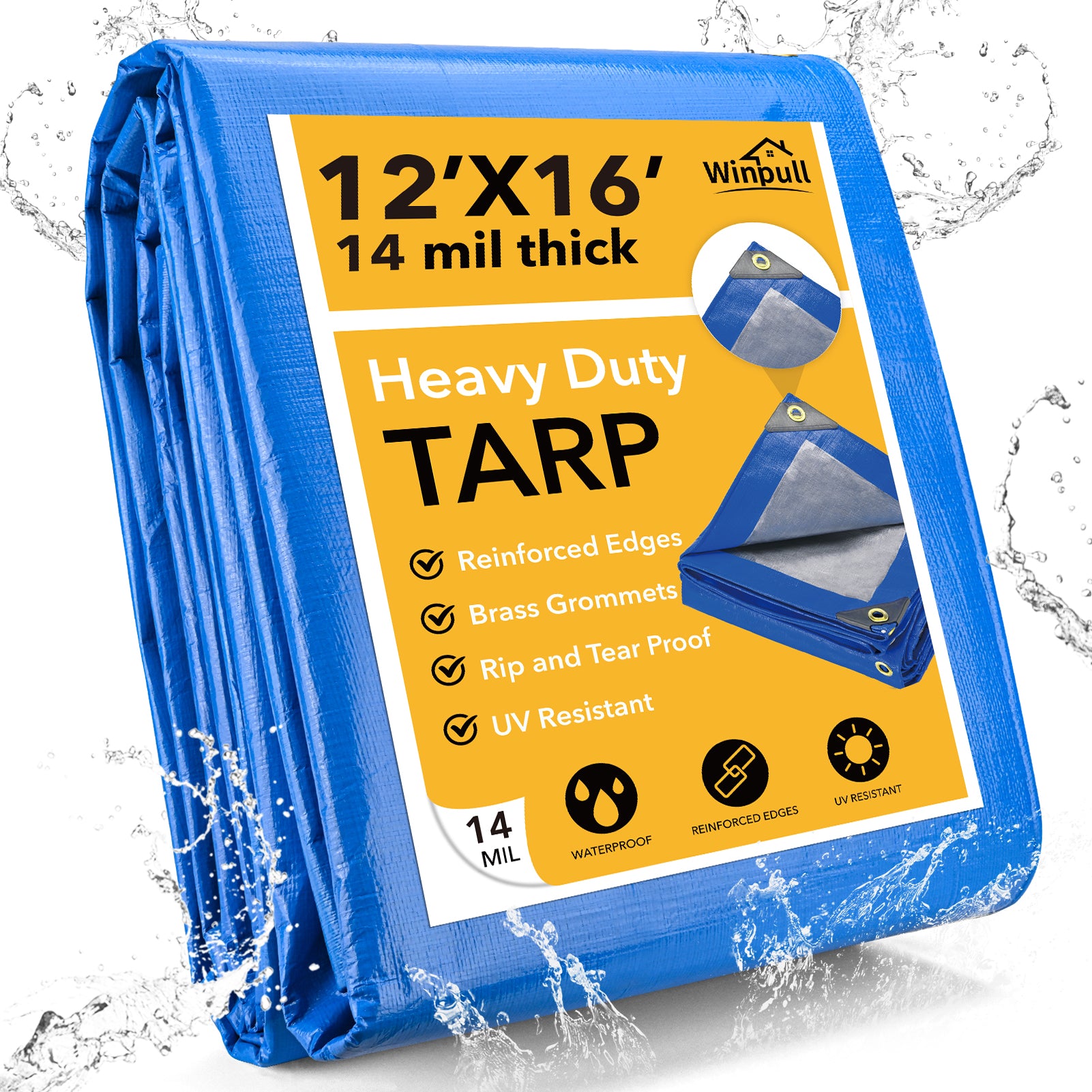 14 Mil Tarp (Blue) – Winpull Store
